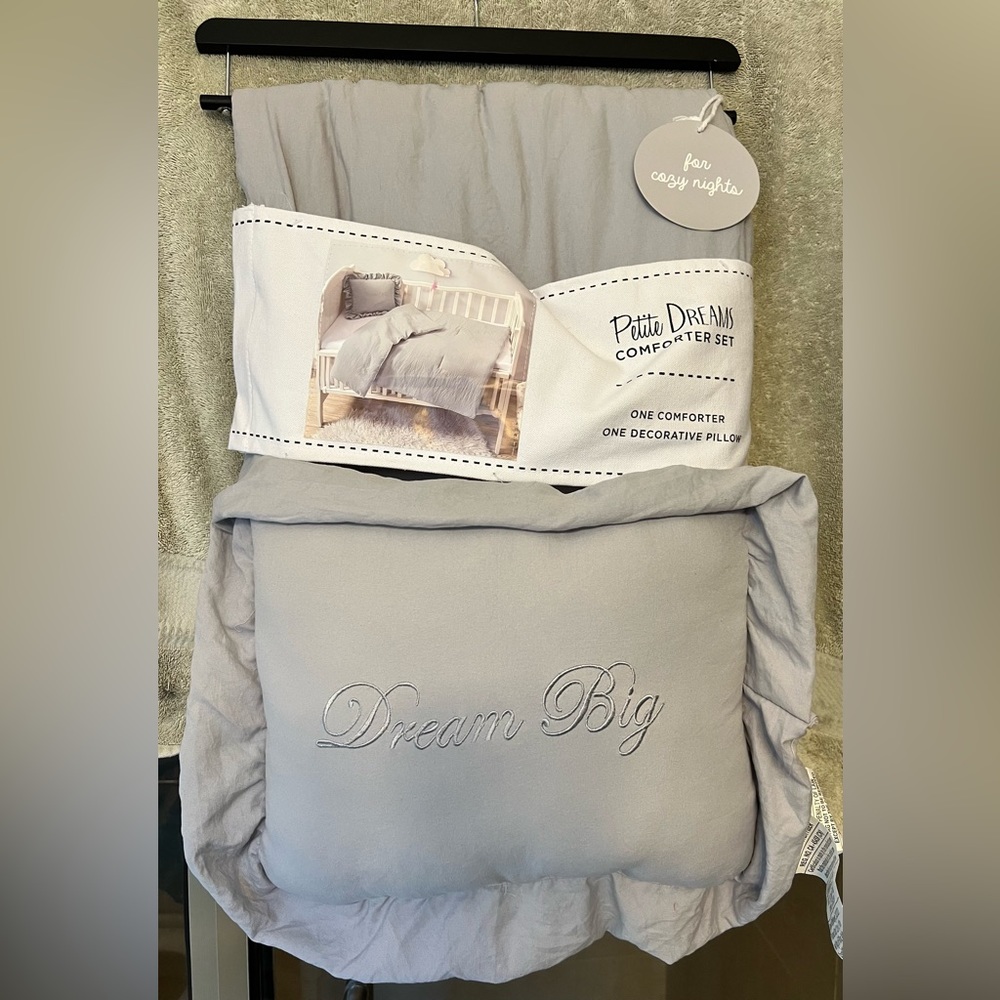 Petite dreams comforter set for baby bed toddler